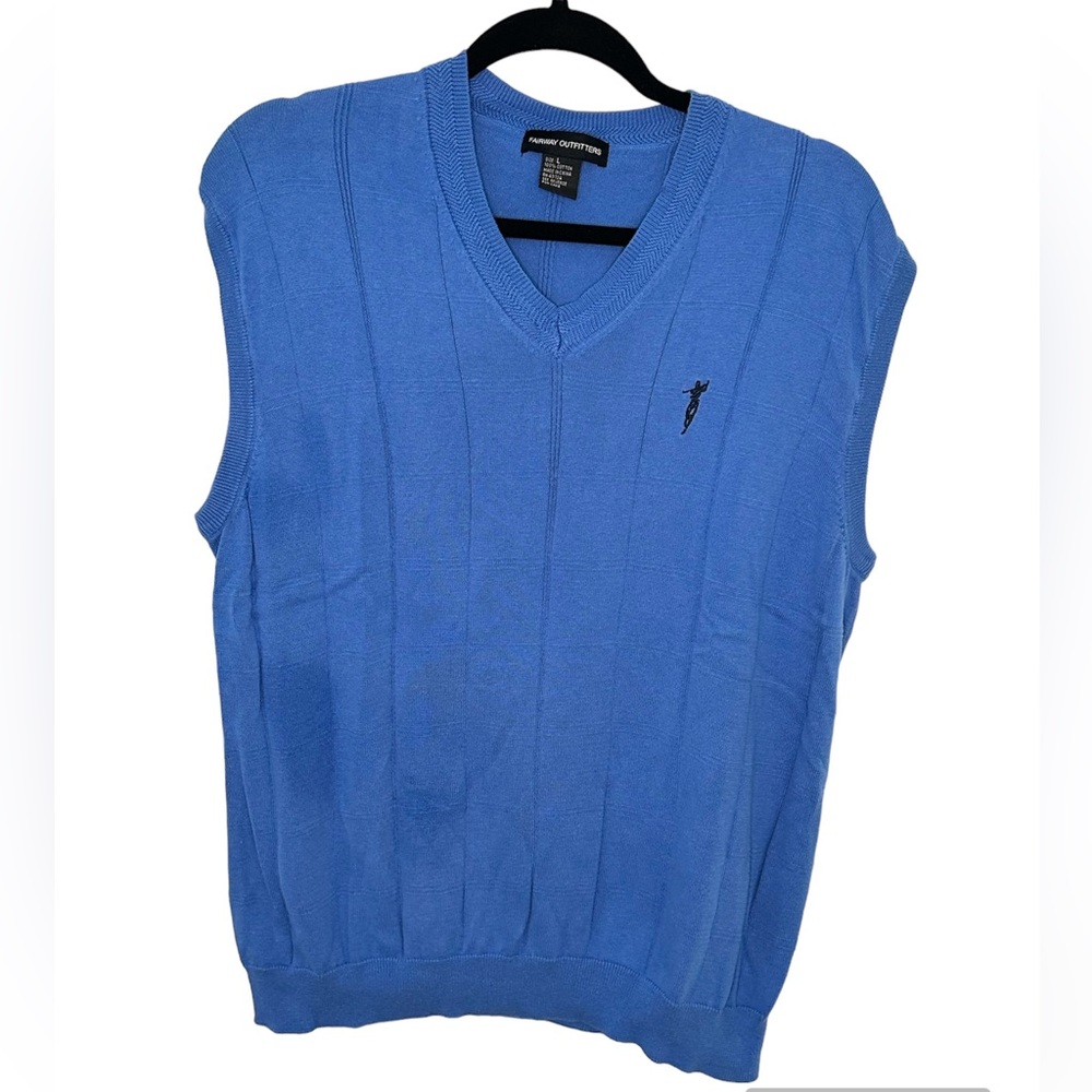 Fairway Outfitters Sweater Vest- Size Large- v-neck   Great for golf or office